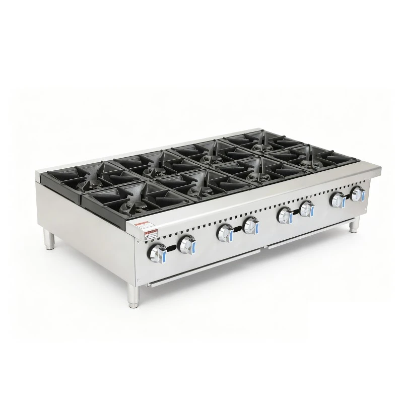 Eight-Burner Tabletop Gas Stove