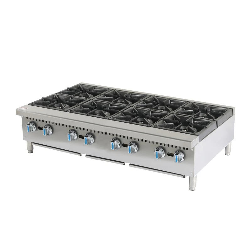 Eight-Burner Tabletop Gas Stove