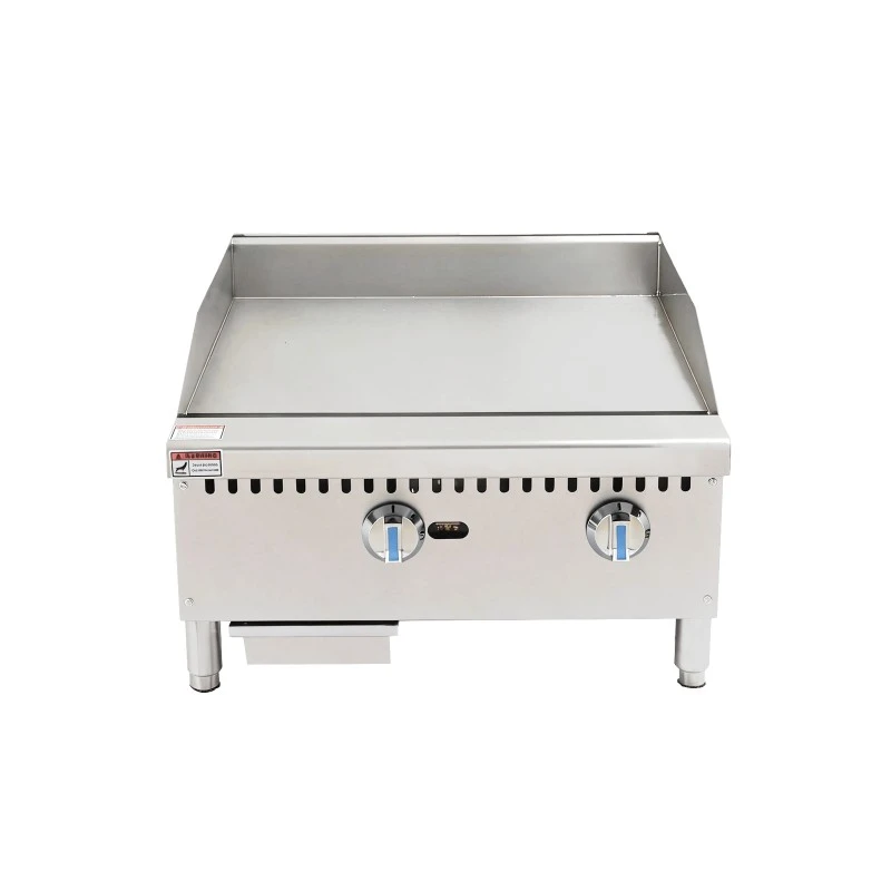 24-inch Commercial Stainless Steel Tabletop Gas Frying Board
