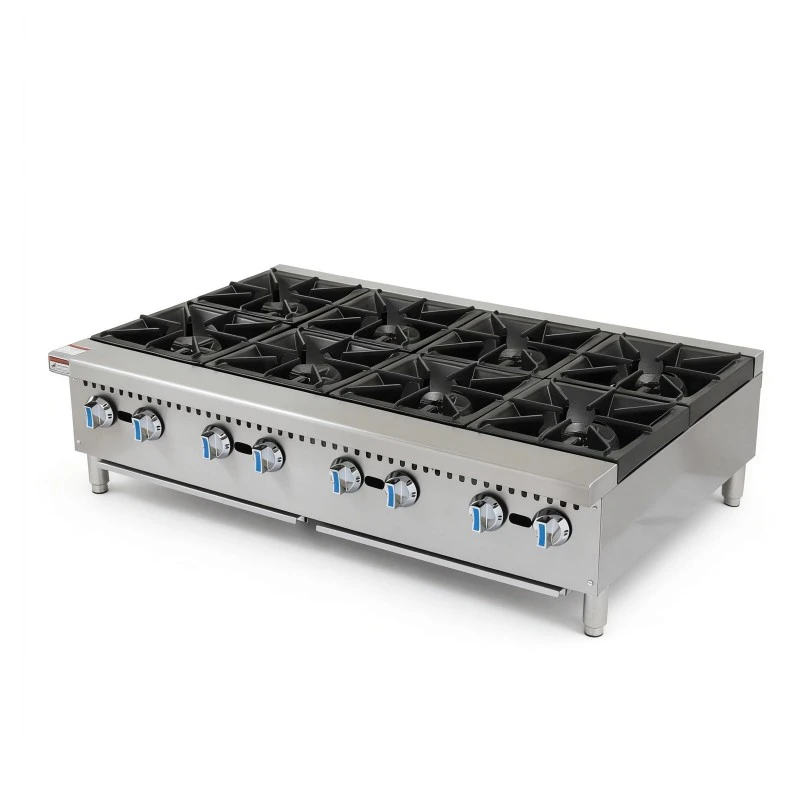 Eight-Burner Tabletop Gas Stove