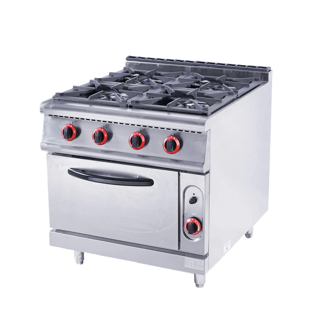 Gas 4-Burner Range with Gas Oven