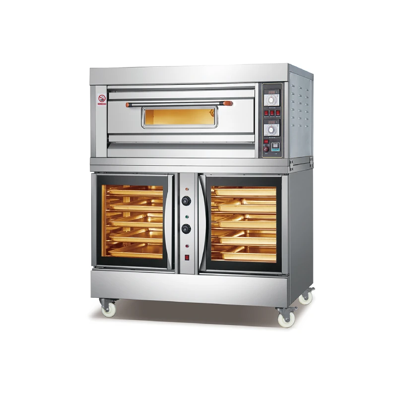 1-Deck 2-Trays Baking Oven with 10 Trays Praver