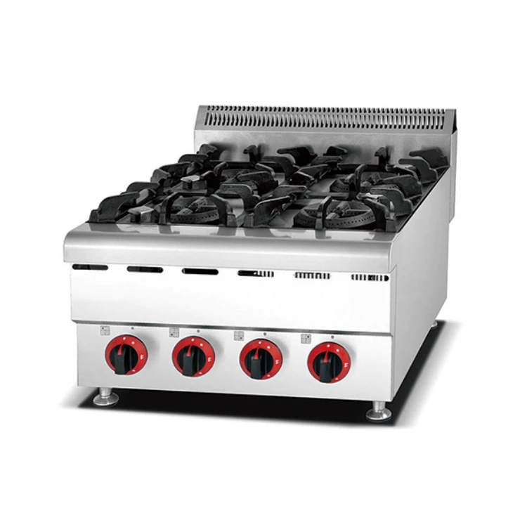 Counter Top 4-Burner Gas Range