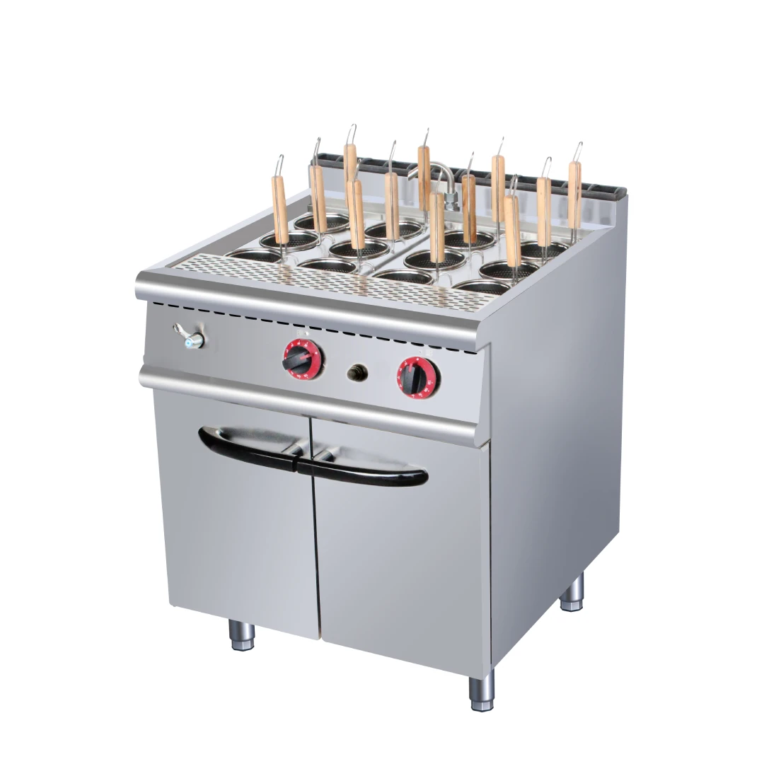Gas Pasta Cooker With Cabinet