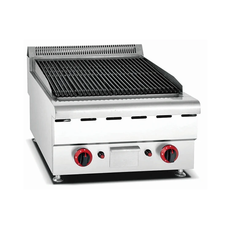 Counter Top Gas Lava Rock Grill