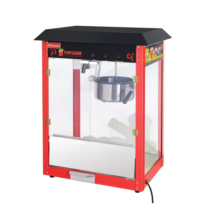Popcorn Machine & Warming Showcase