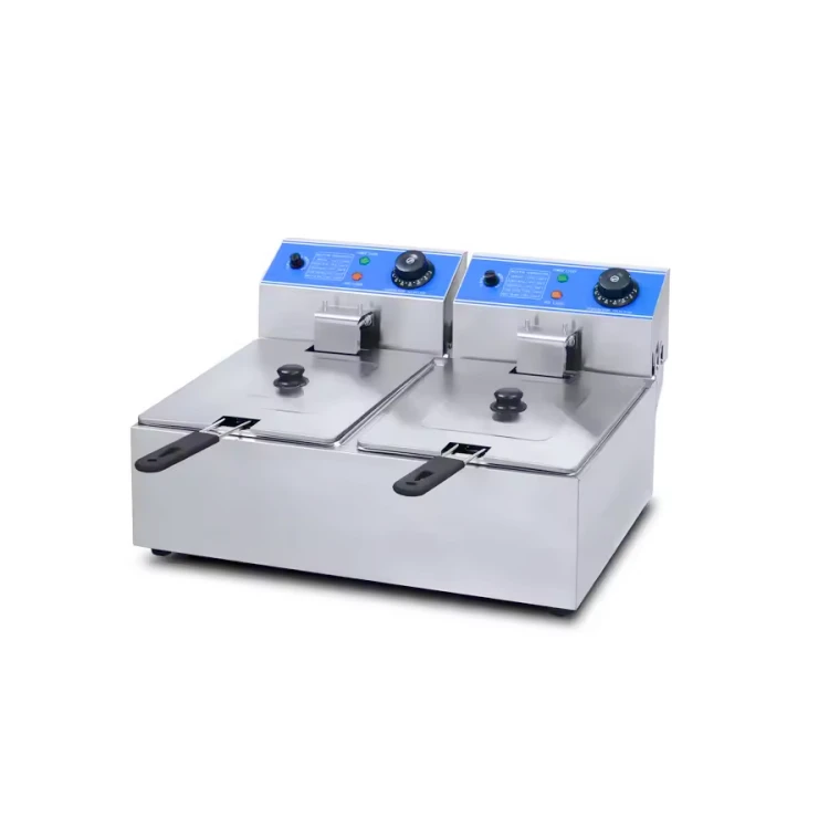 1-Tank 2-Basket Electric Fryer
