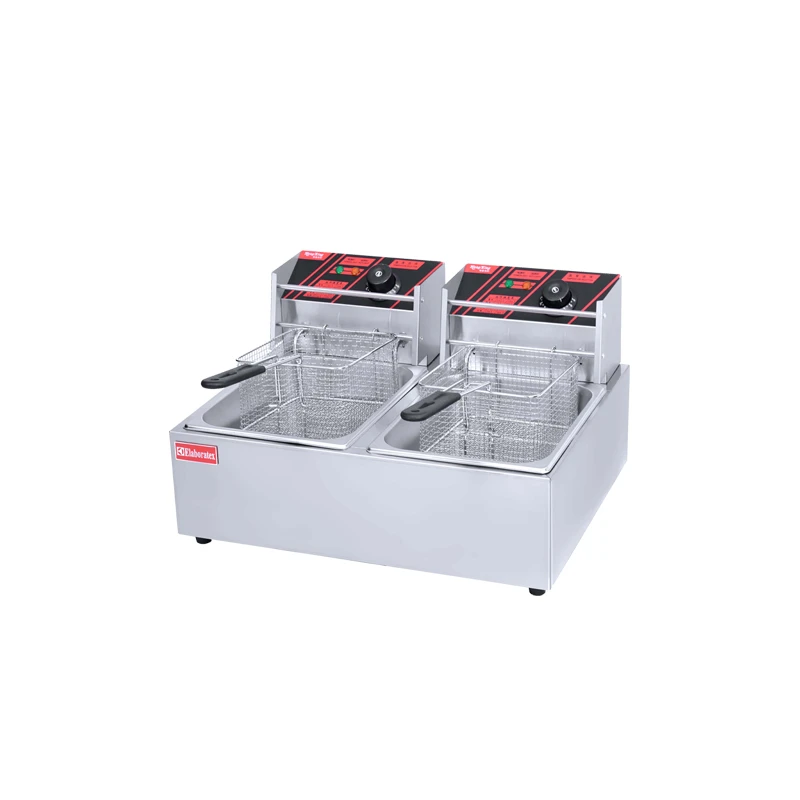 2-Tank 2-Basket Electric Fryer