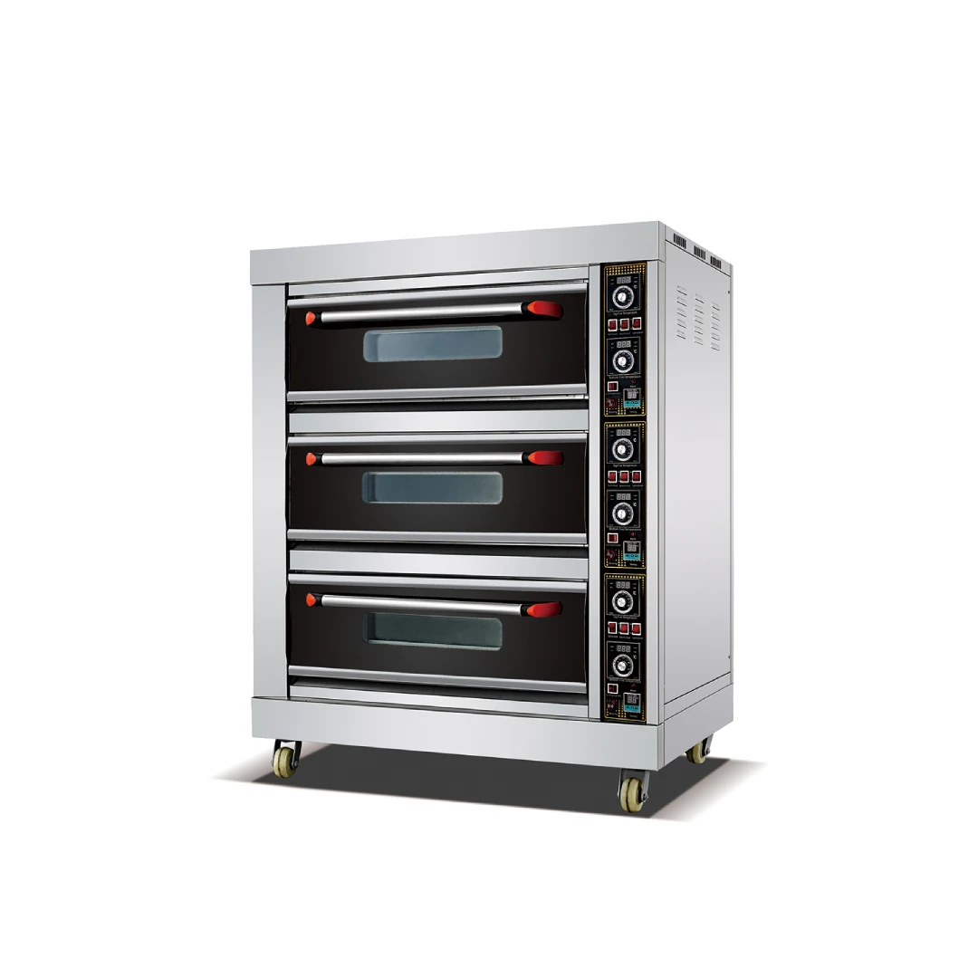 Gas Deck Oven (3-Deck 6-Tray)