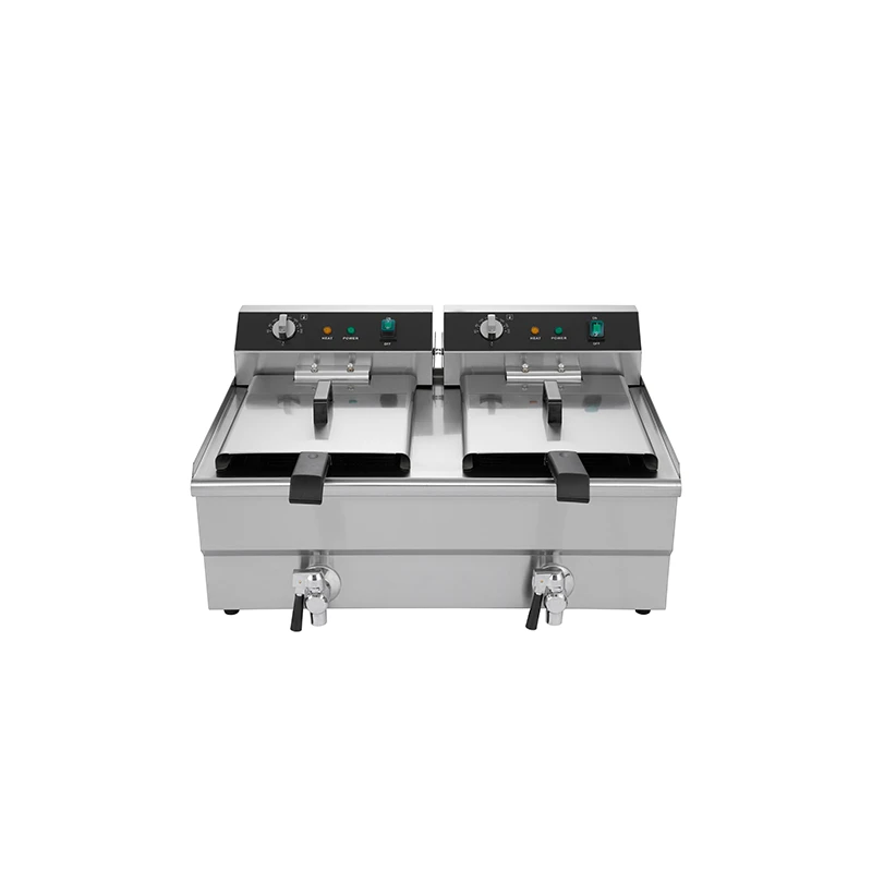 2-Tank 2-Basket Electric Fryer