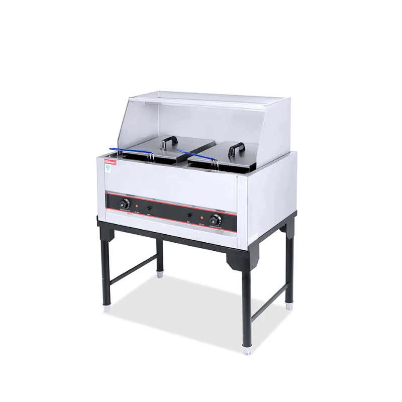 2-Tank 2-Basket standing Electric Fryer