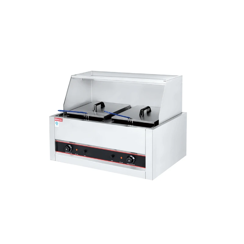 2-Tank 2-Basket Electric Fryer