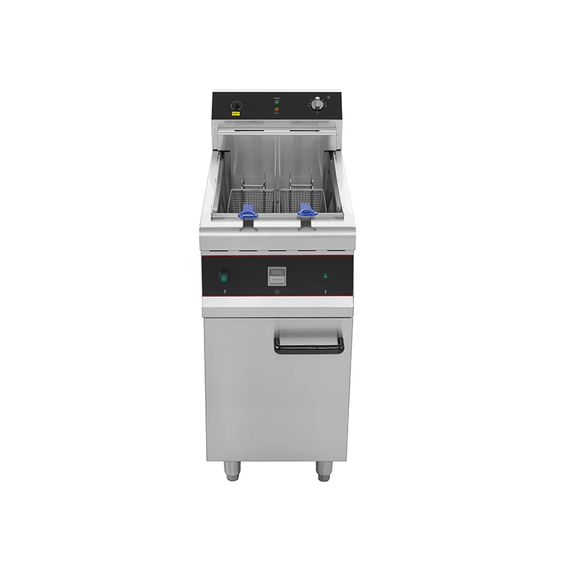1-Tank 2-Basket Electric Fryer