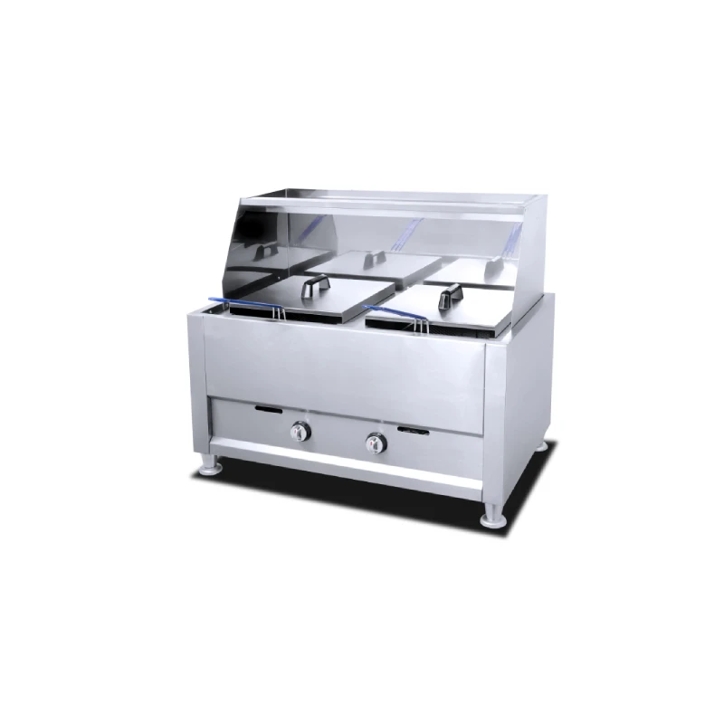 2-Tank 2-Basket Gas Fryer