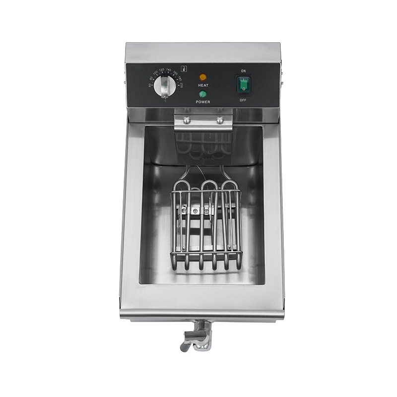 1-Tank 1-Basket Electric Fryer