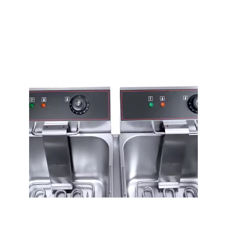 2-Tank 2-Basket Electric Fryer