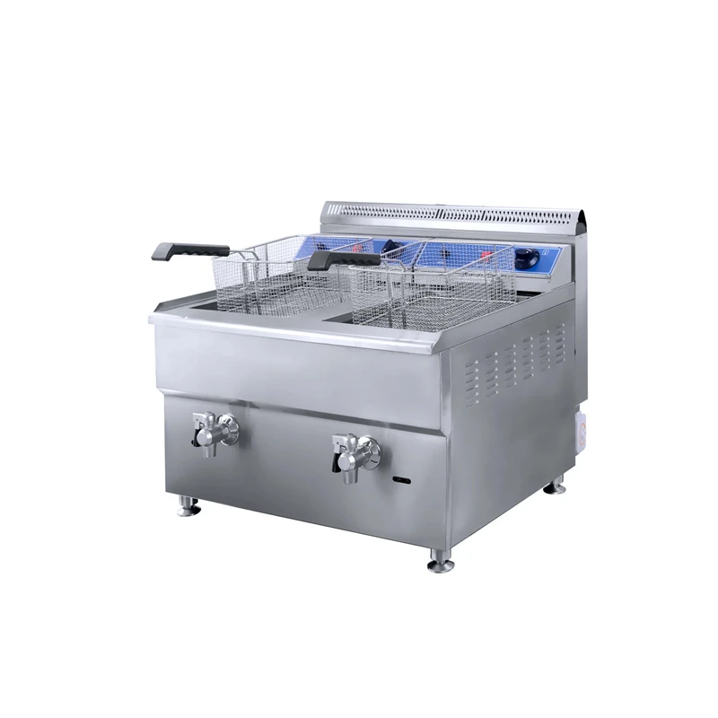 2-Tank 2-Basket Electric Fryer