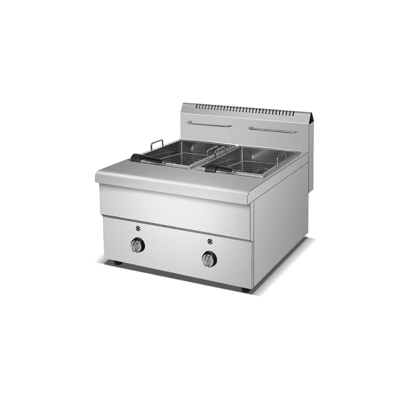 2-Tank 2-Basket Gas Fryer
