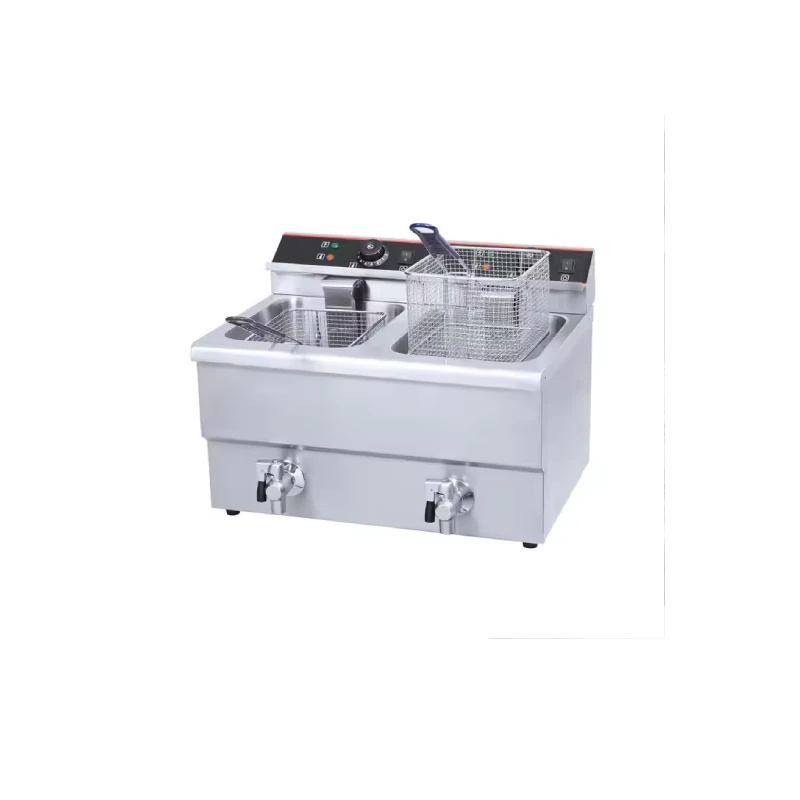 2-Tank 2-Basket Electric Fryer