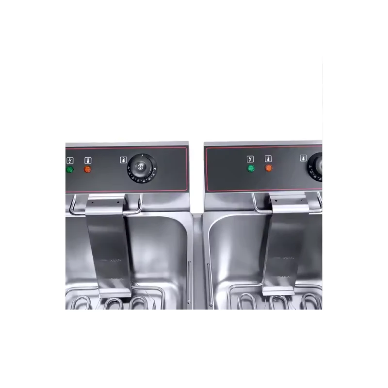 2-Tank 2-Basket Electric Fryer