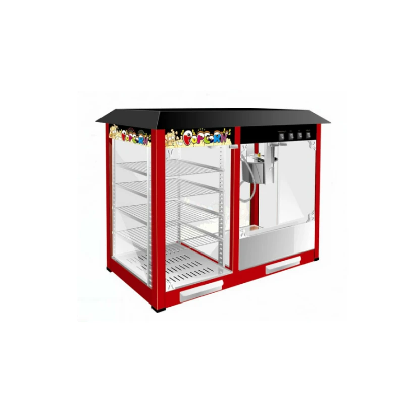 Popcorn Machine & Warming Showcase