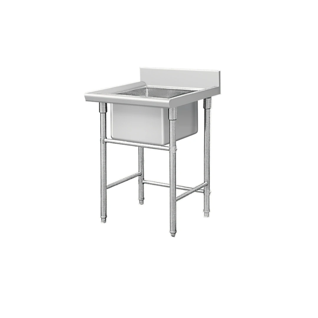 Single bowl wash sink