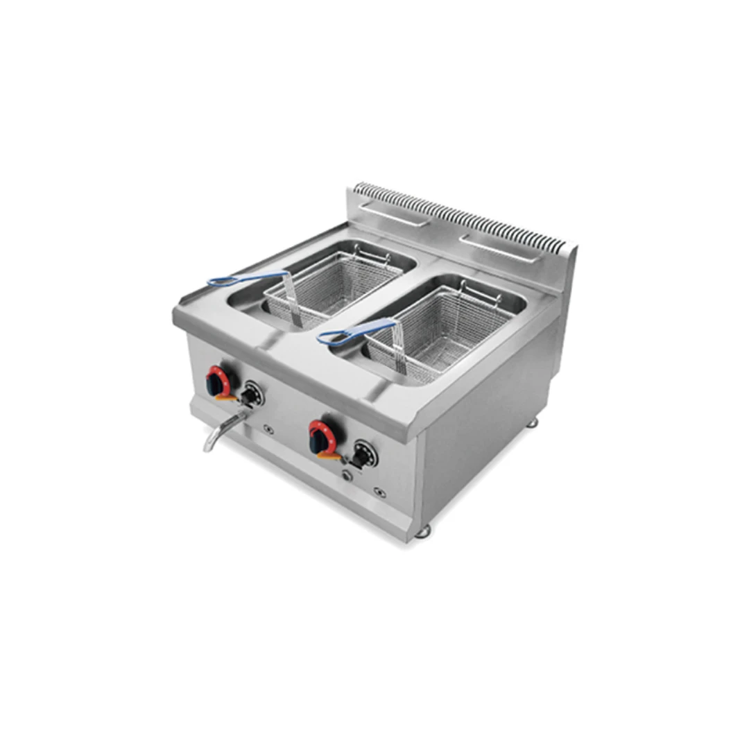 2-Tank 2-Basket Gas Fryer