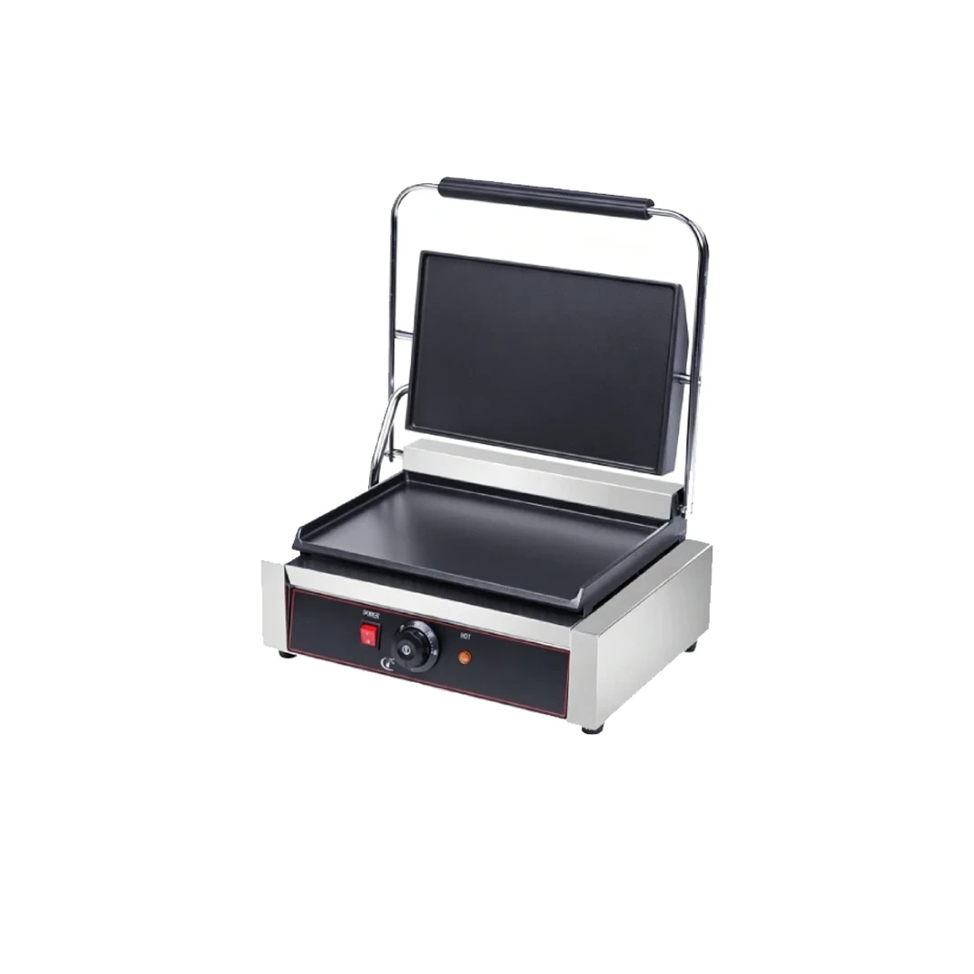 Stainless steel commercial double-sided electric heating plate Papani machine