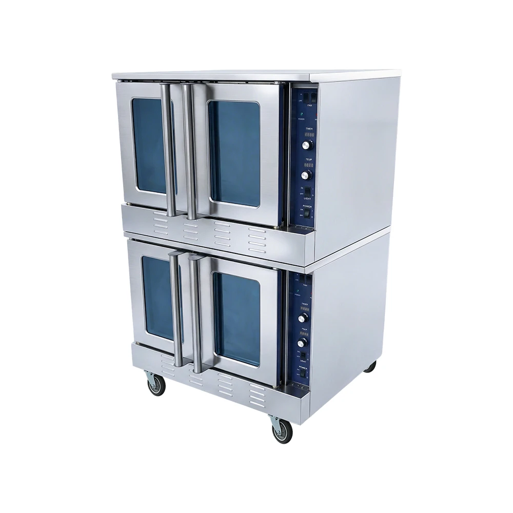 Single layer movable convection oven
