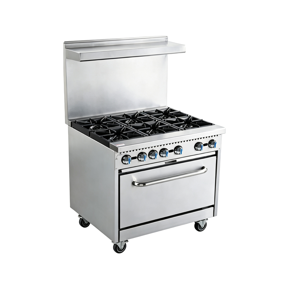 6-Burner Gga Range With Oven