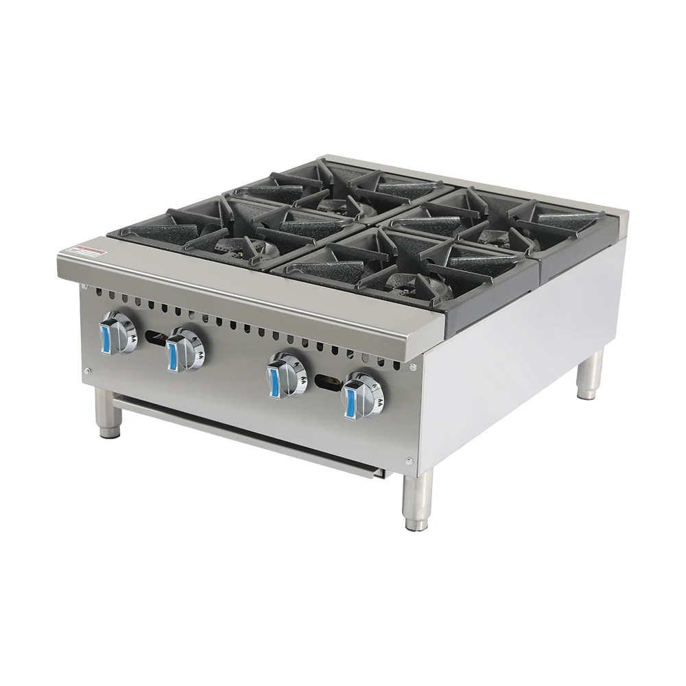 Tabletop 4-Burner Gas Stove