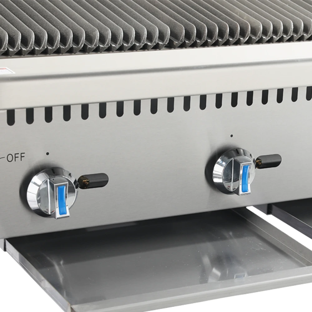 gas radiant charbroiler