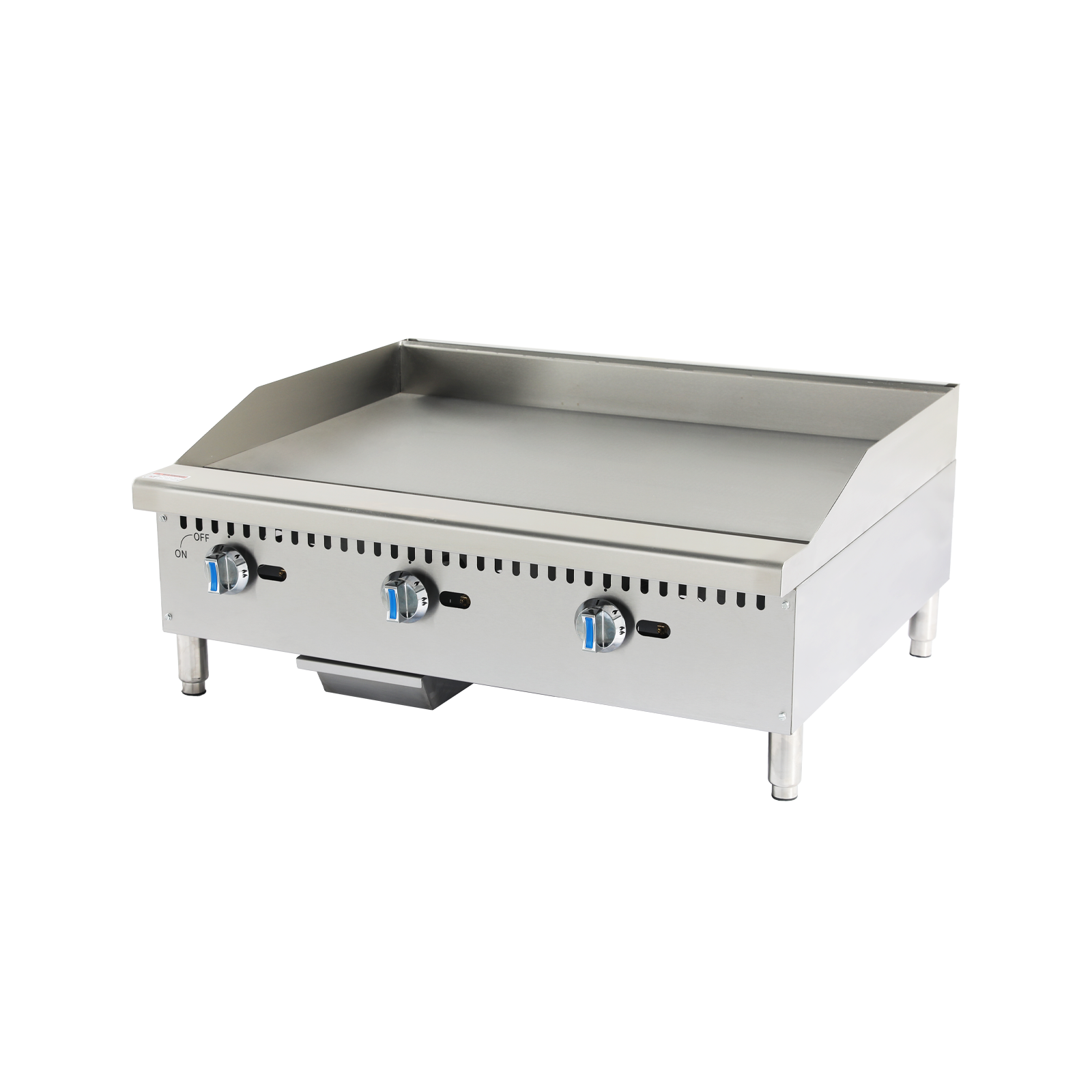 24-inch Commercial Stainless Steel Tabletop  Gas Griddle