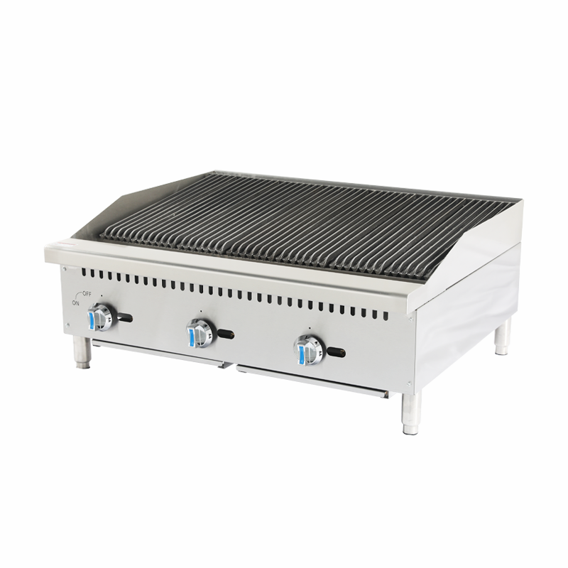 gas radiant charbroiler