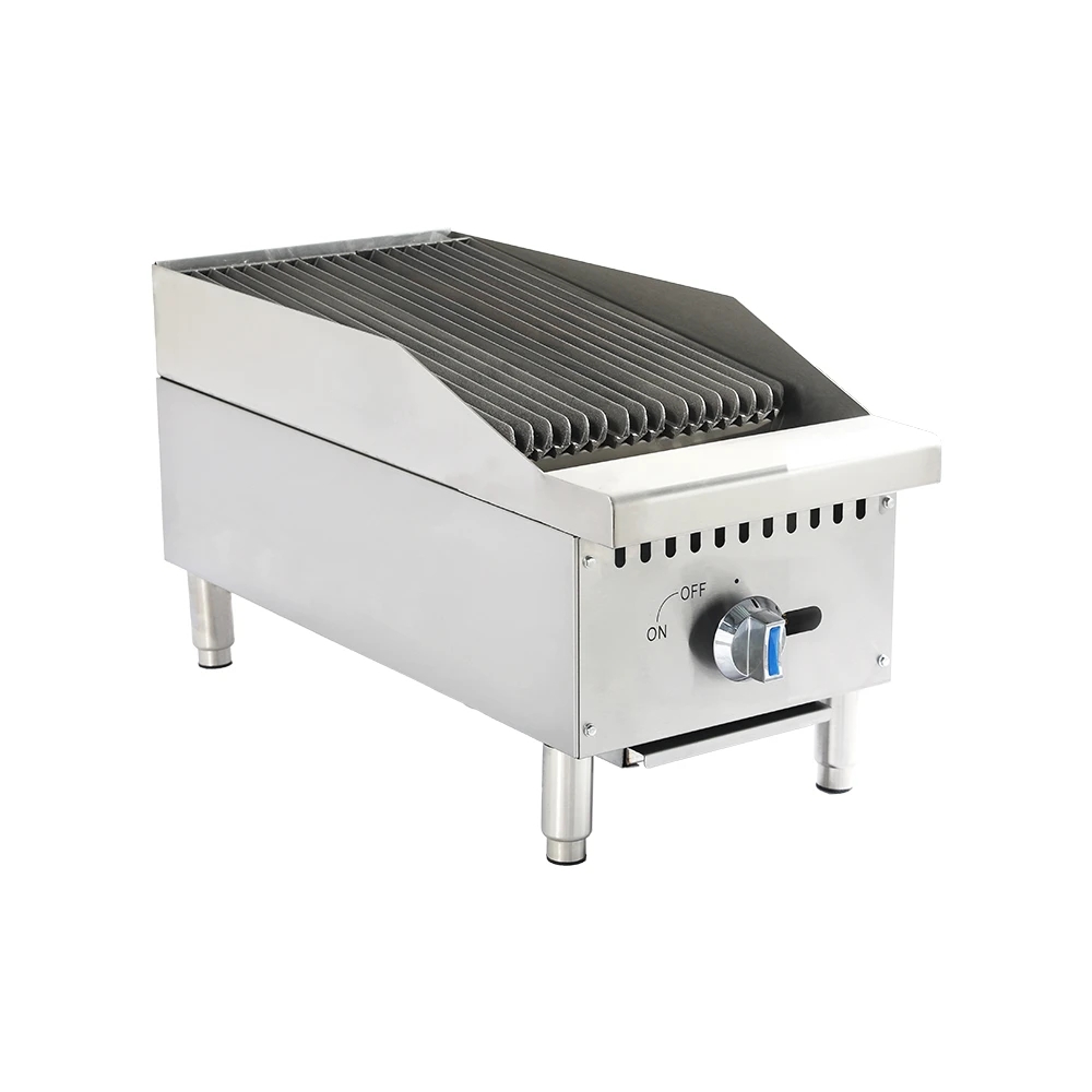 gas radiant charbroiler
