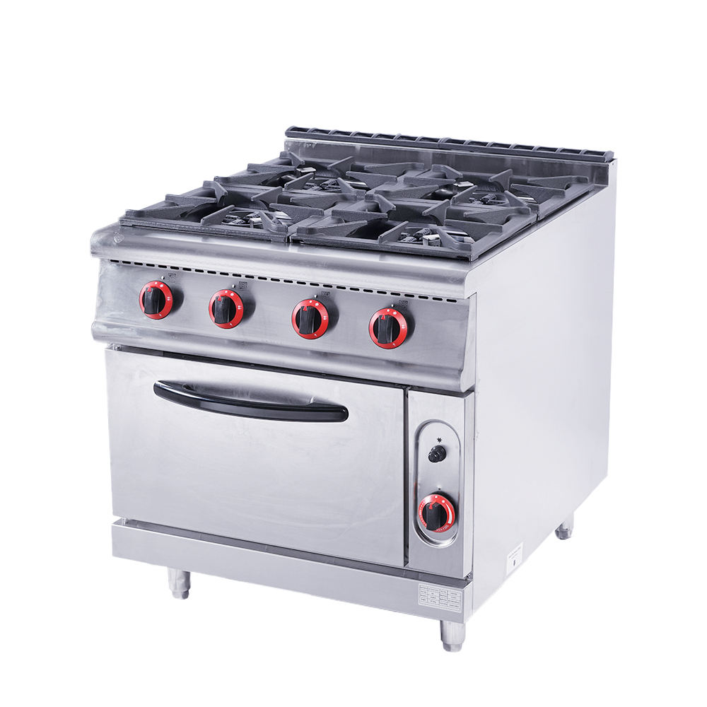 Gas 4-Burner Range with Gas Oven
