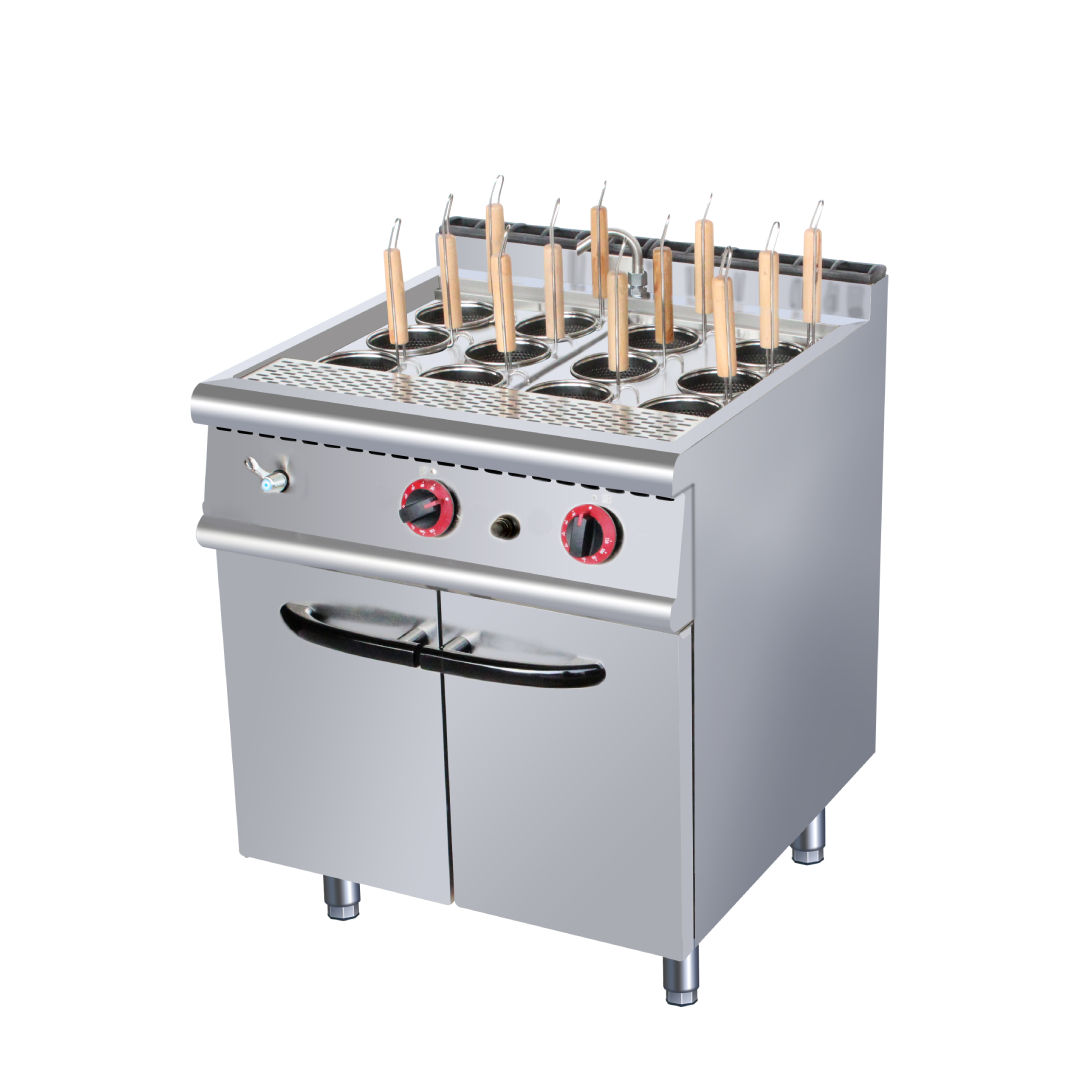 Gas Pasta Cooker With Cabinet