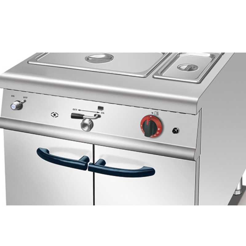 Gas Bain Marie With Cabinet