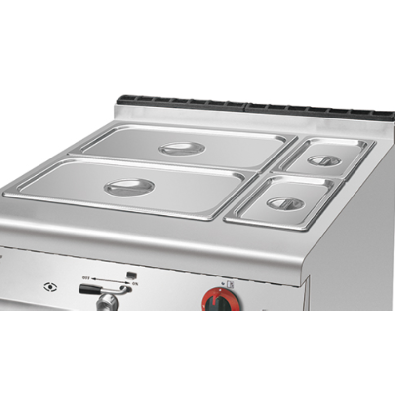 Gas Bain Marie With Cabinet