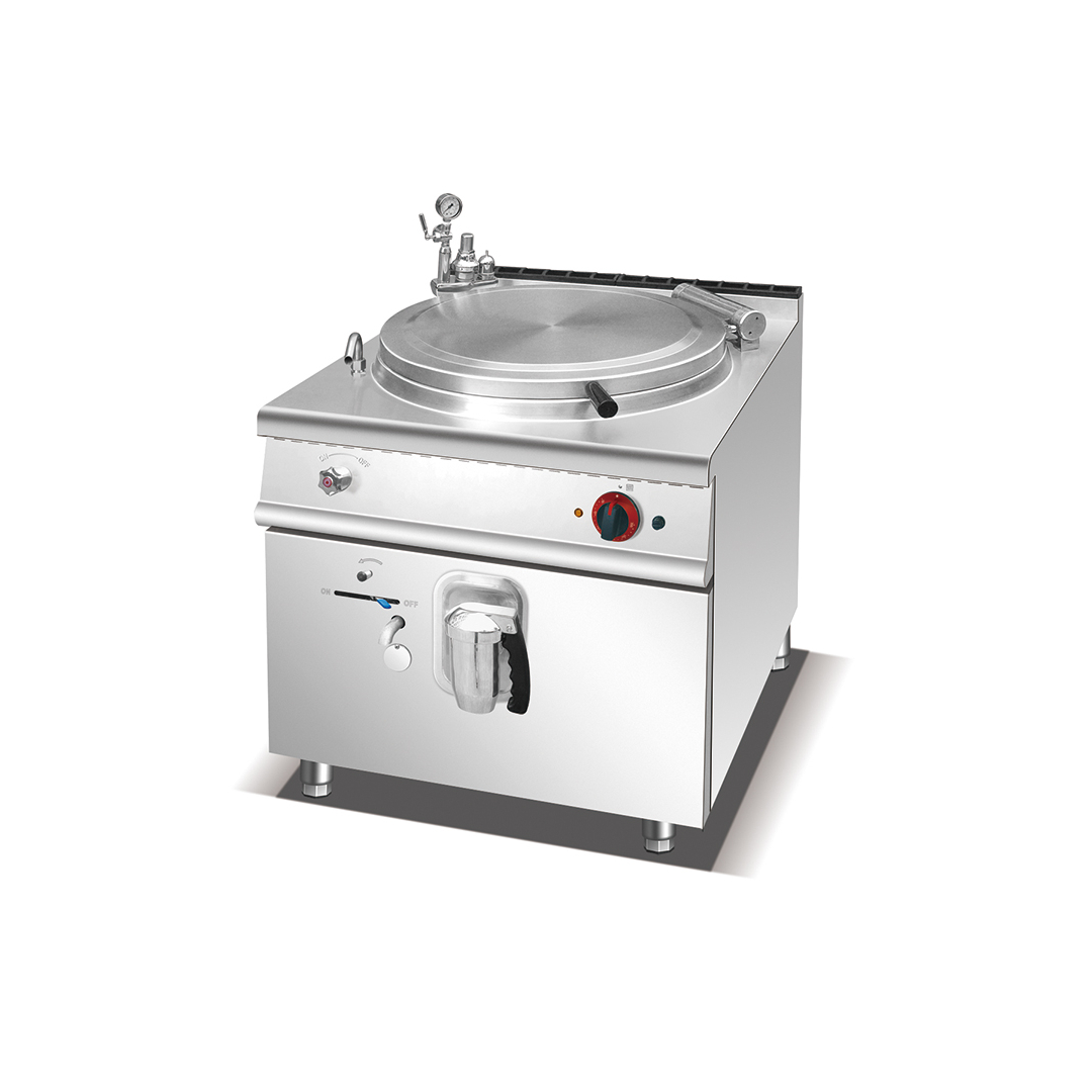 Commercial Gas Jacketed Boiling Pan – 100L