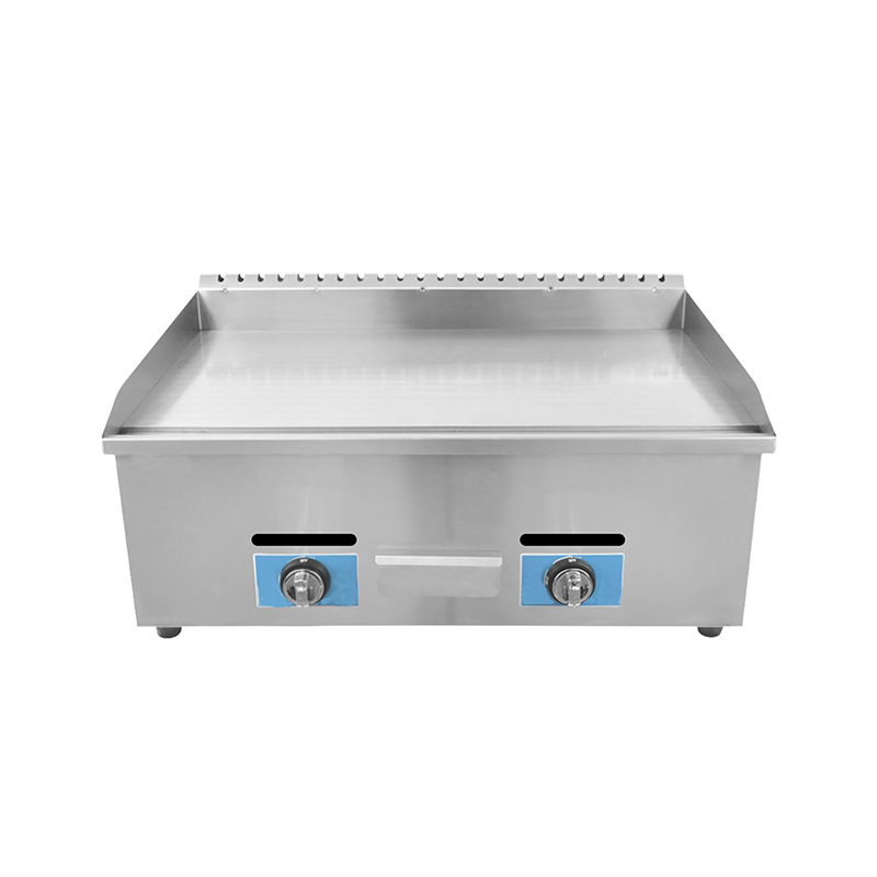 Gas griddle Dual-zone temperature control