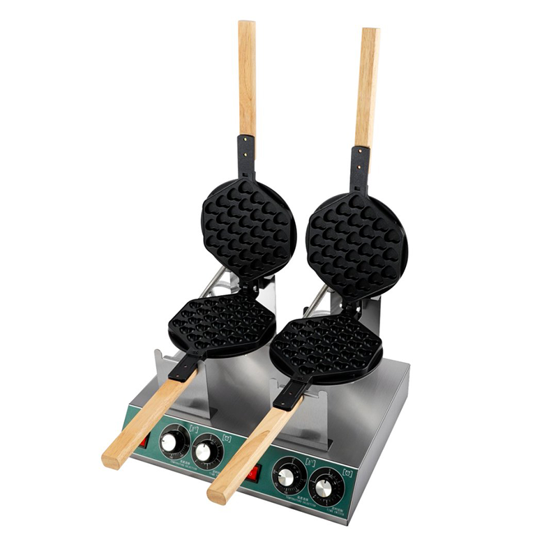 Double-headed Bubble Waffle Machine