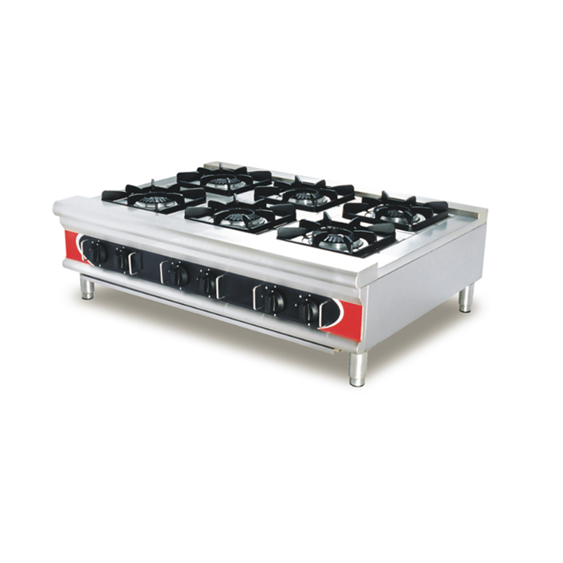 Commercial 4-Burner Gas Stove-GS4