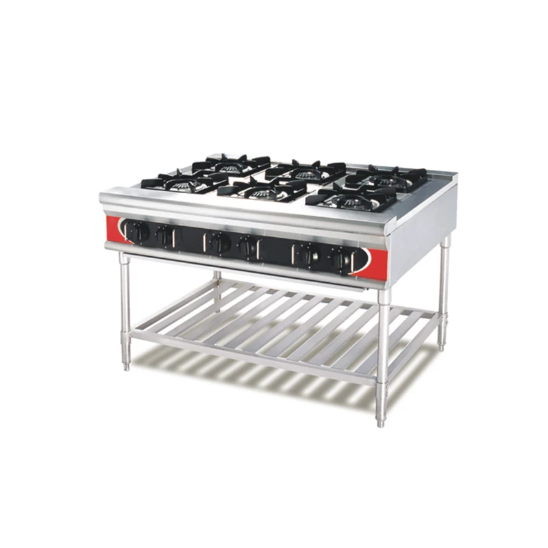 Commercial 6-Burner Gas Stove-GS6