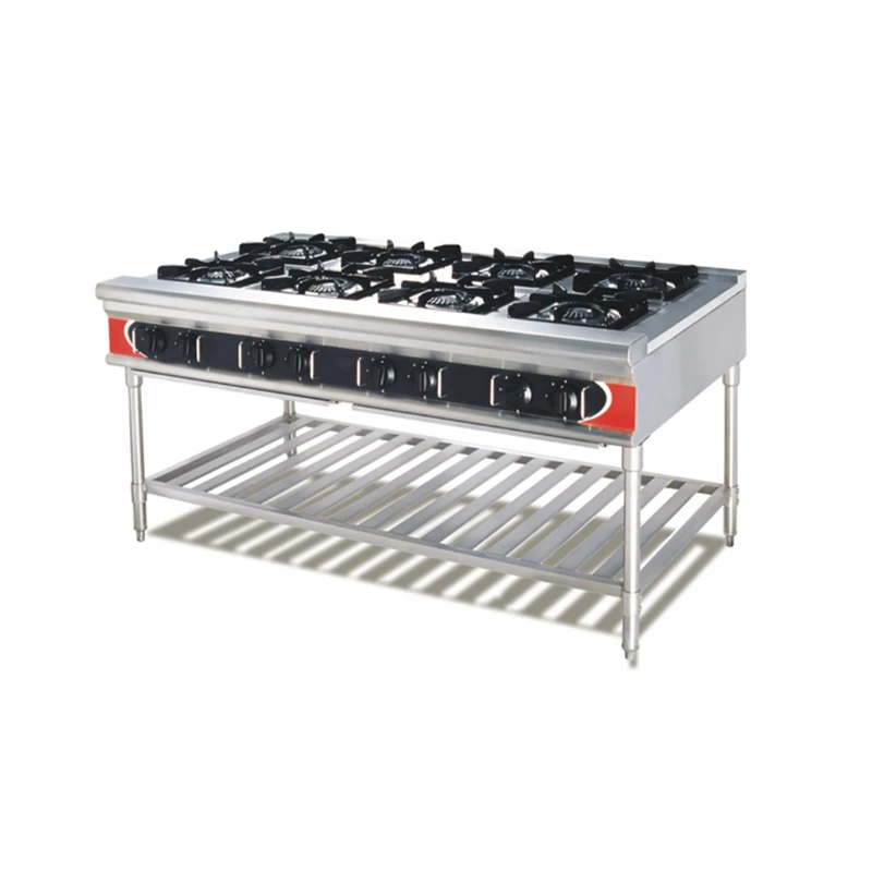 Commercial 8-Burner Gas Stove