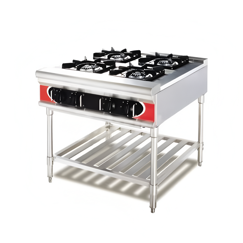 Commercial 4-Burner Gas Stove-GS4