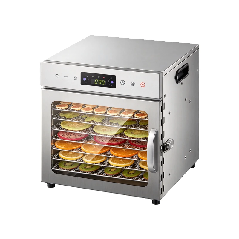 8-Tray Stainless Steel Food Dehydrator -H8-C001
